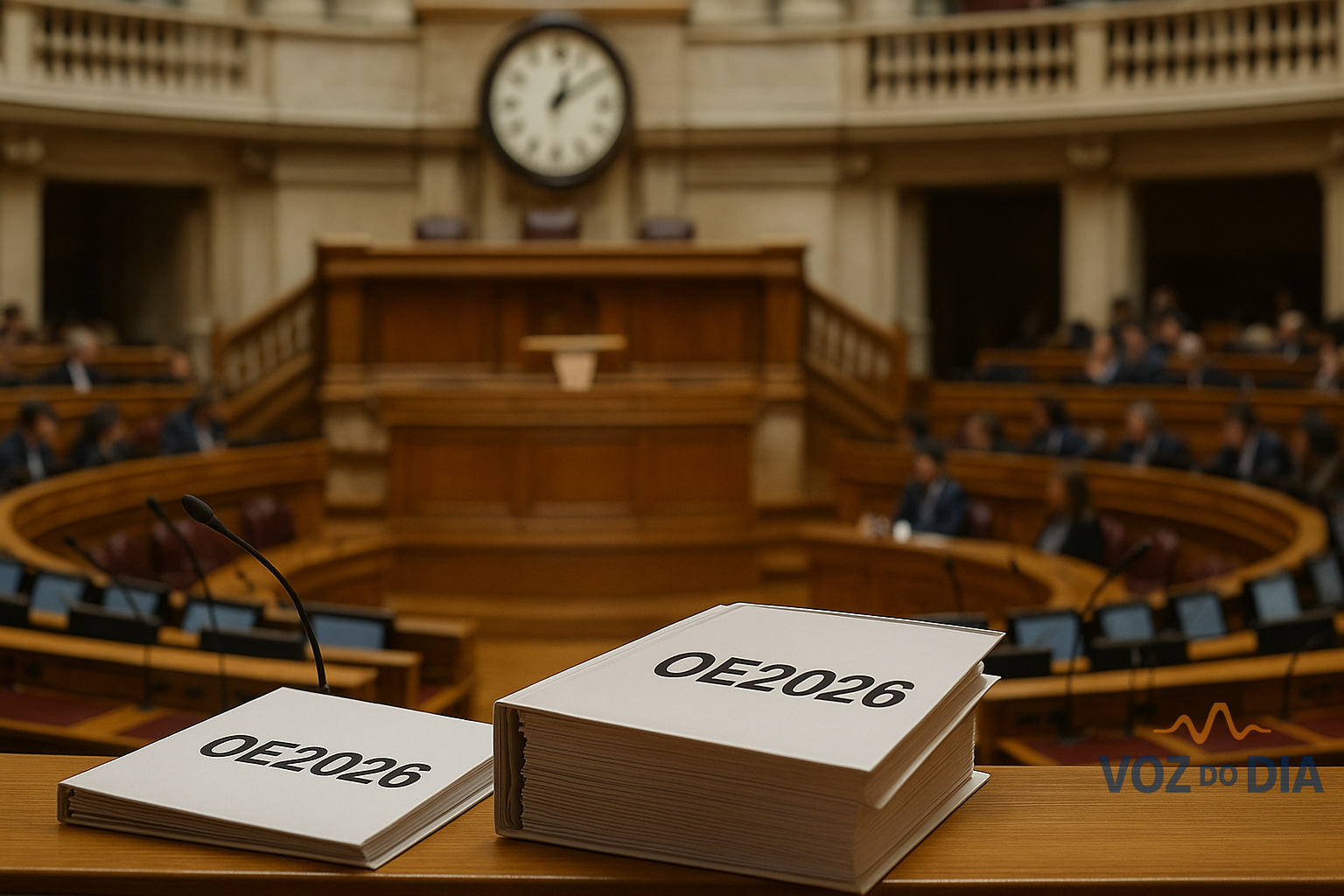 OE2026 em debate na generalidade no Parlamento às 15h