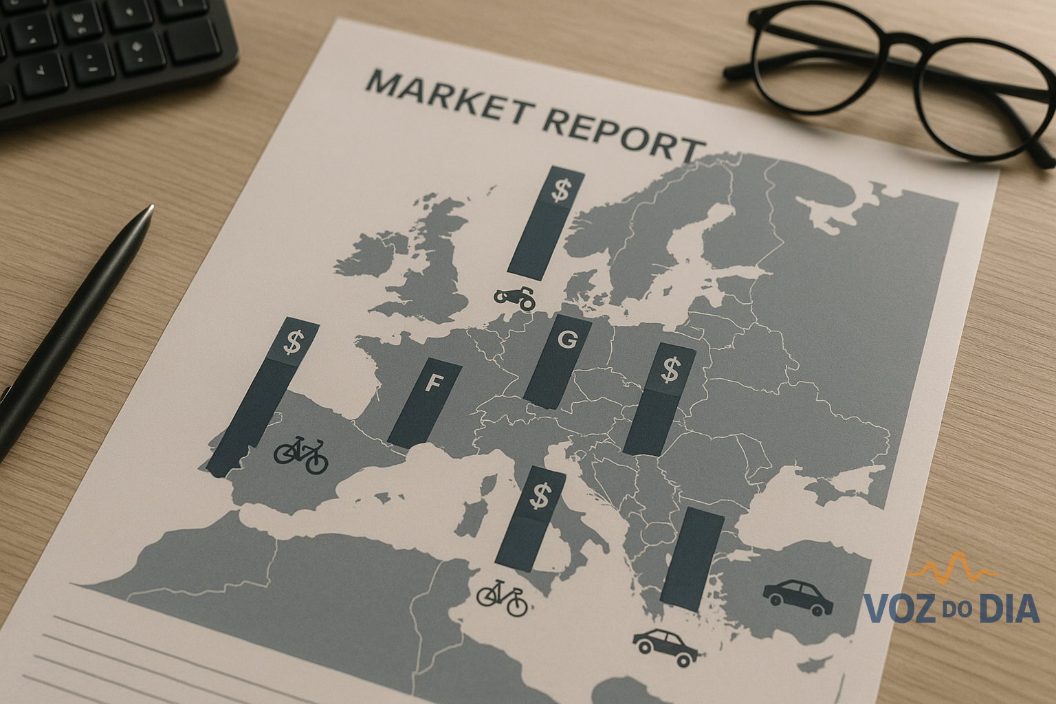 Preços de veículos na Europa em 2025 — comparativo por país