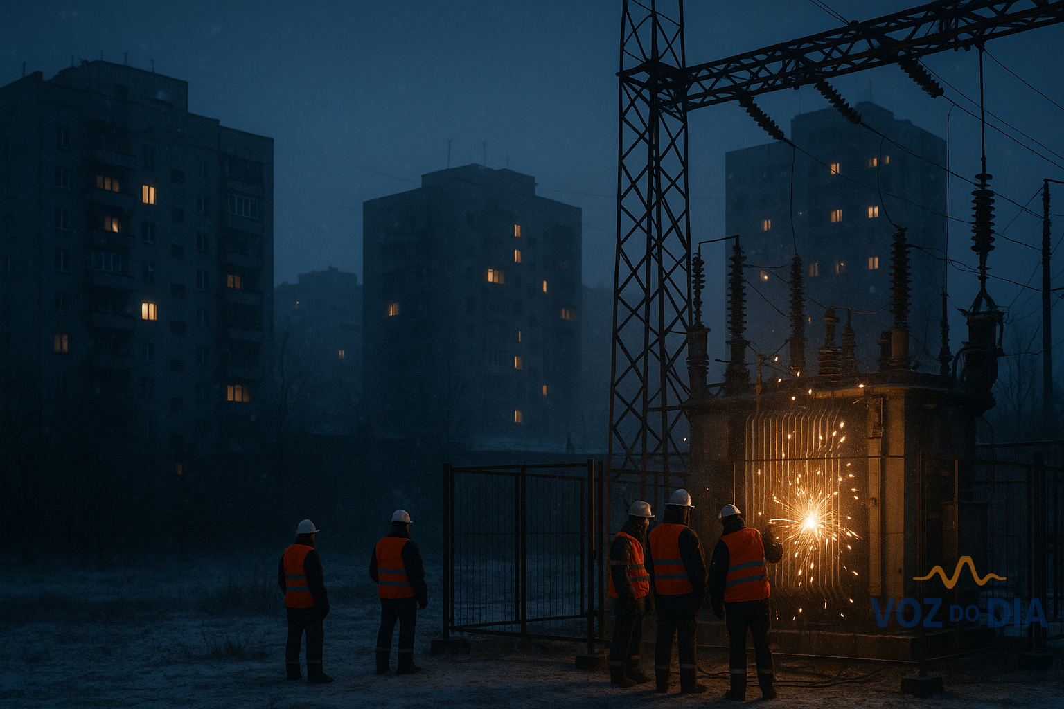 ONU alerta para ataques à energia no inverno