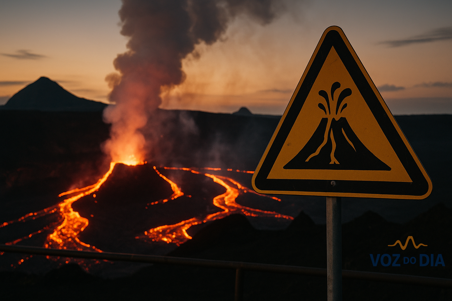 Vulcão Kilauea em erupção no Havai, sem casas em risco
