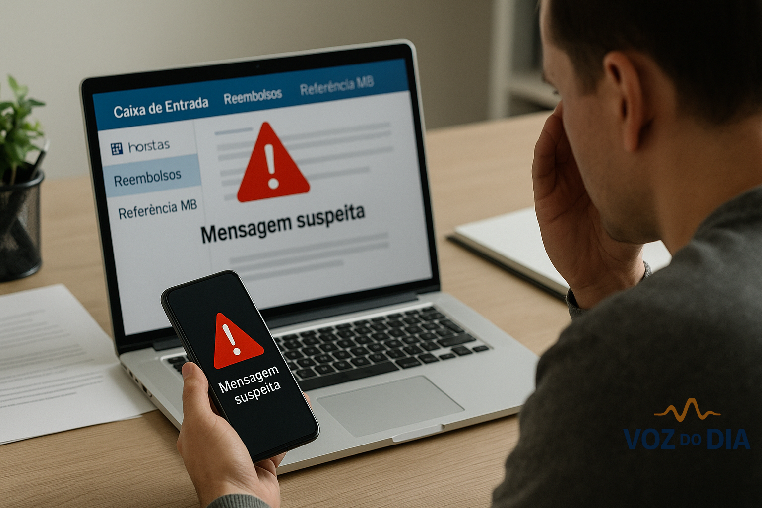Alerta da AT para emails e SMS falsos do Fisco