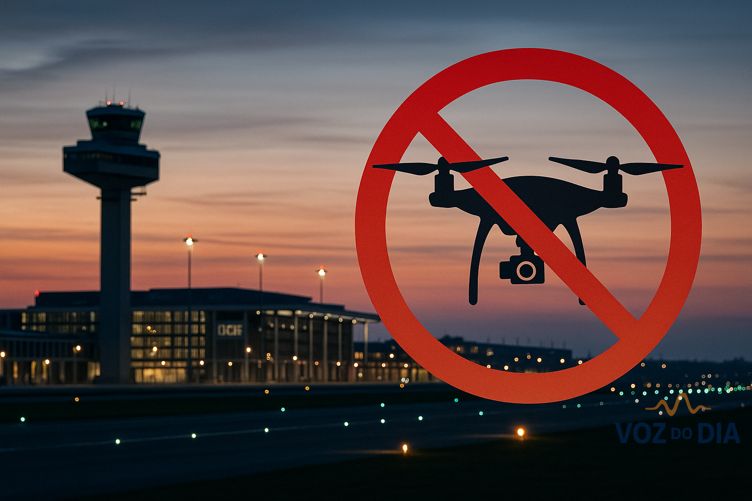 Drone obriga a suspender voos no aeroporto de Berlim-Brandenburgo por duas horas