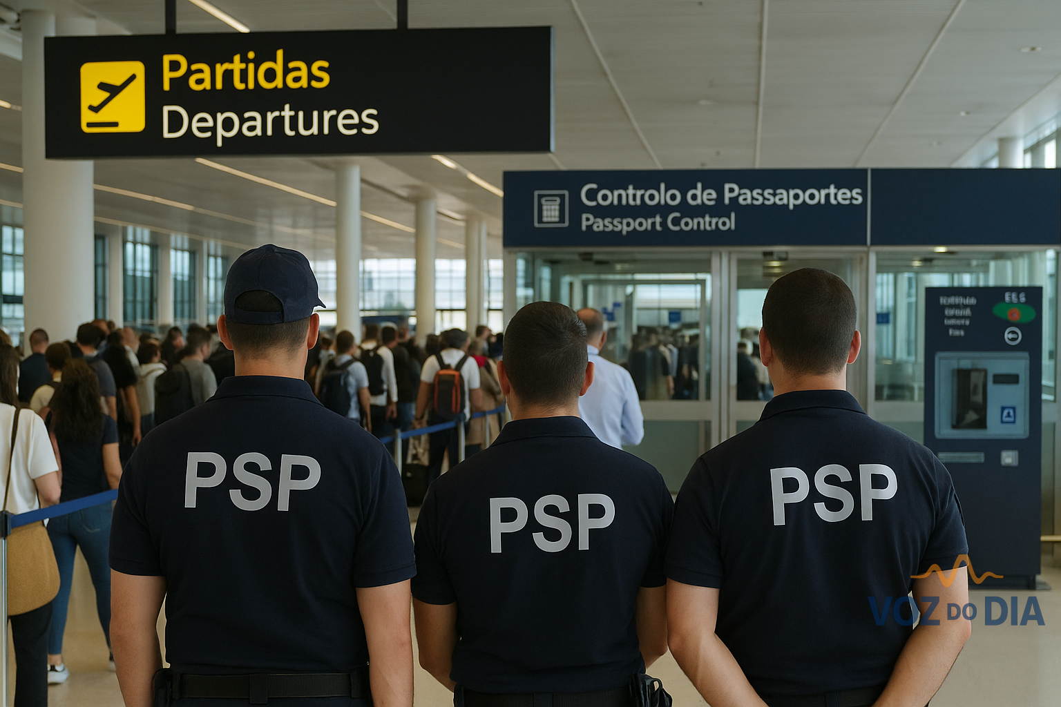 PSP denuncia falta de condições no controlo de fronteiras no Aeroporto de Lisboa