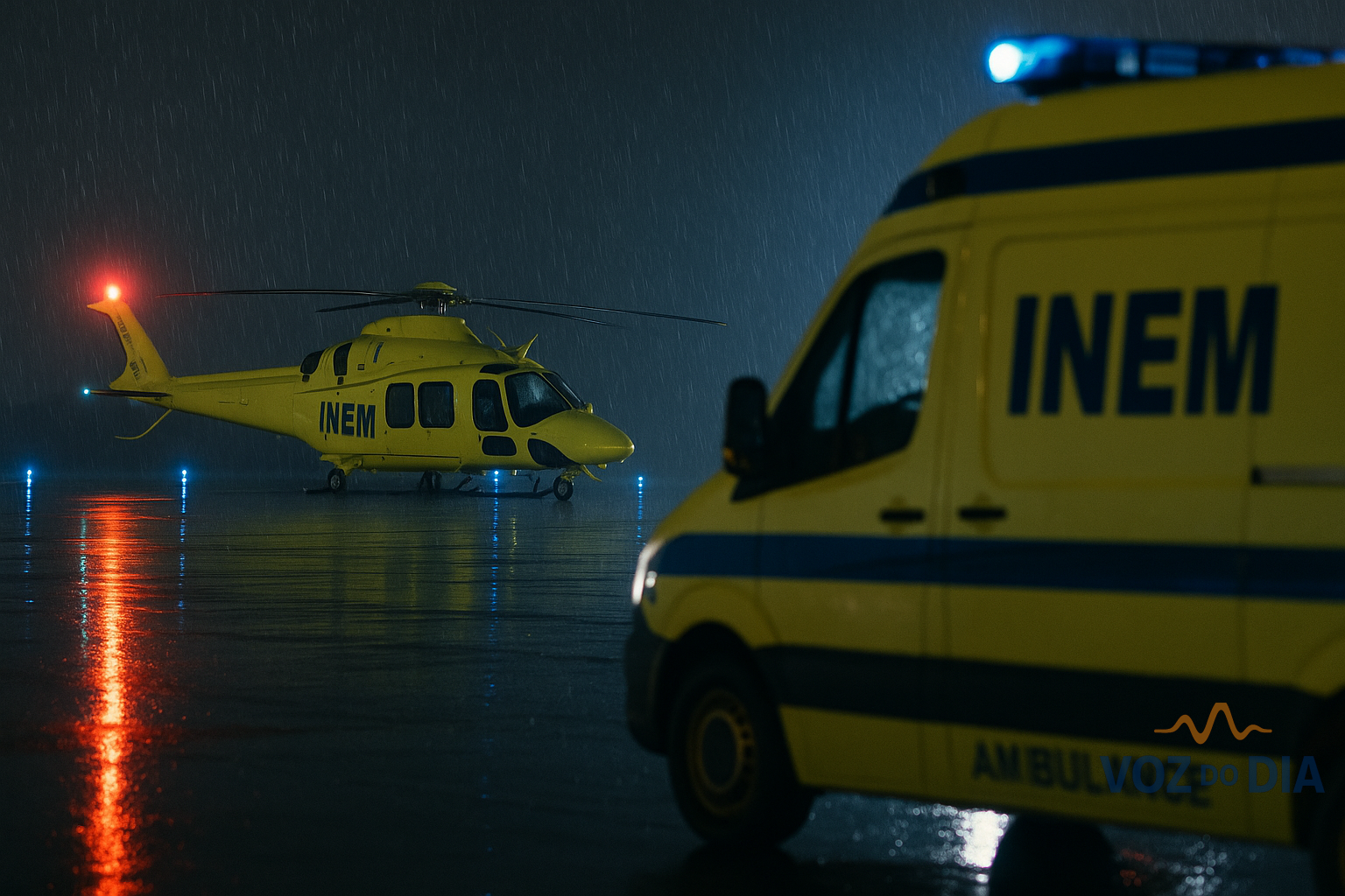 Helicóptero do INEM inoperacional no Algarve – IGAS abre processo