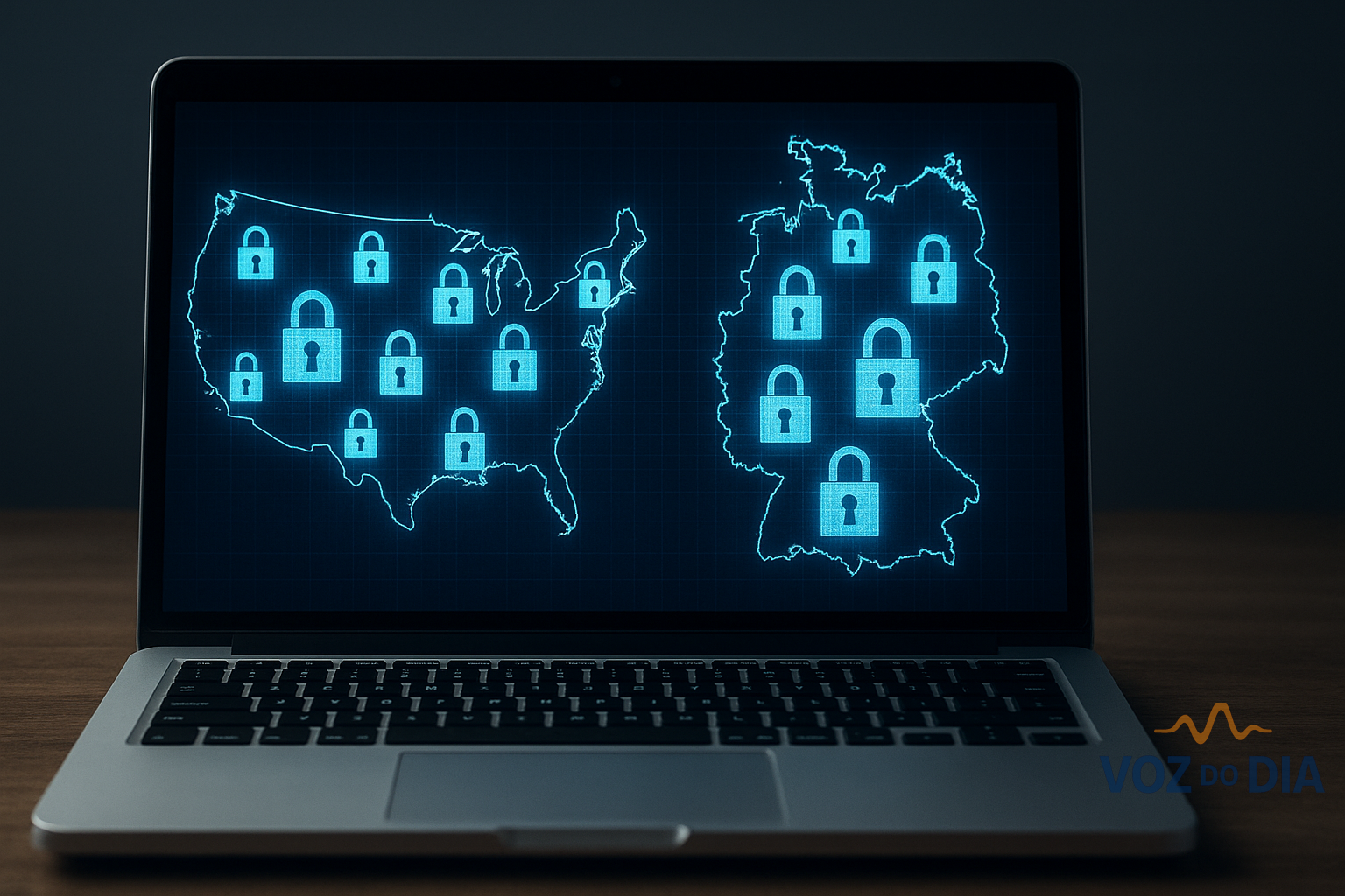 Queda da liberdade online nos EUA e Alemanha 2025