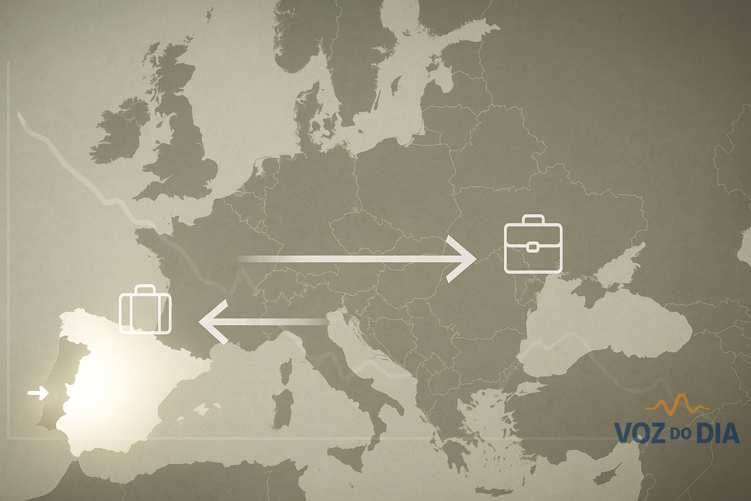 OCDE migrações: entradas em Portugal caem 2% em 2024