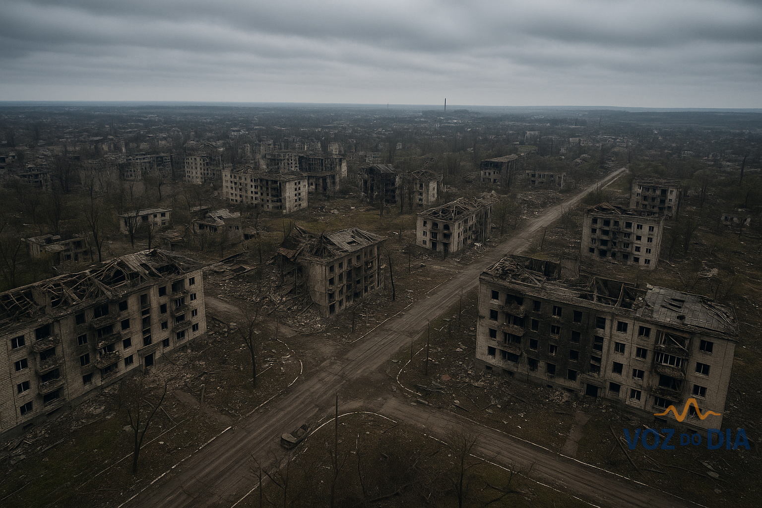 Pokrovsk capturada pela Rússia na região de Donetsk